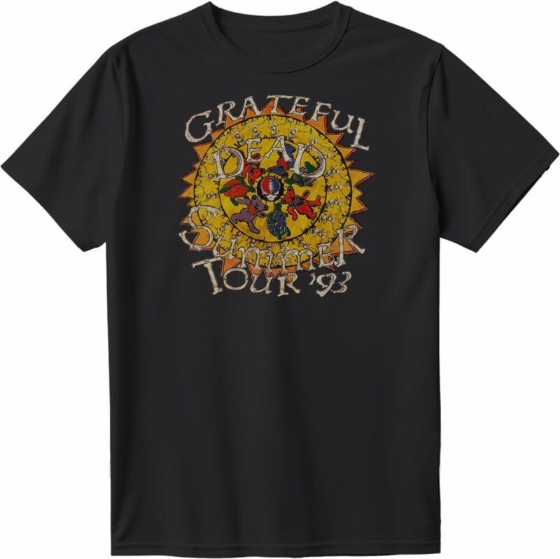 1993 grateful dead summer tour shirt SKU 2502KLAFIFF6157 black.jpg